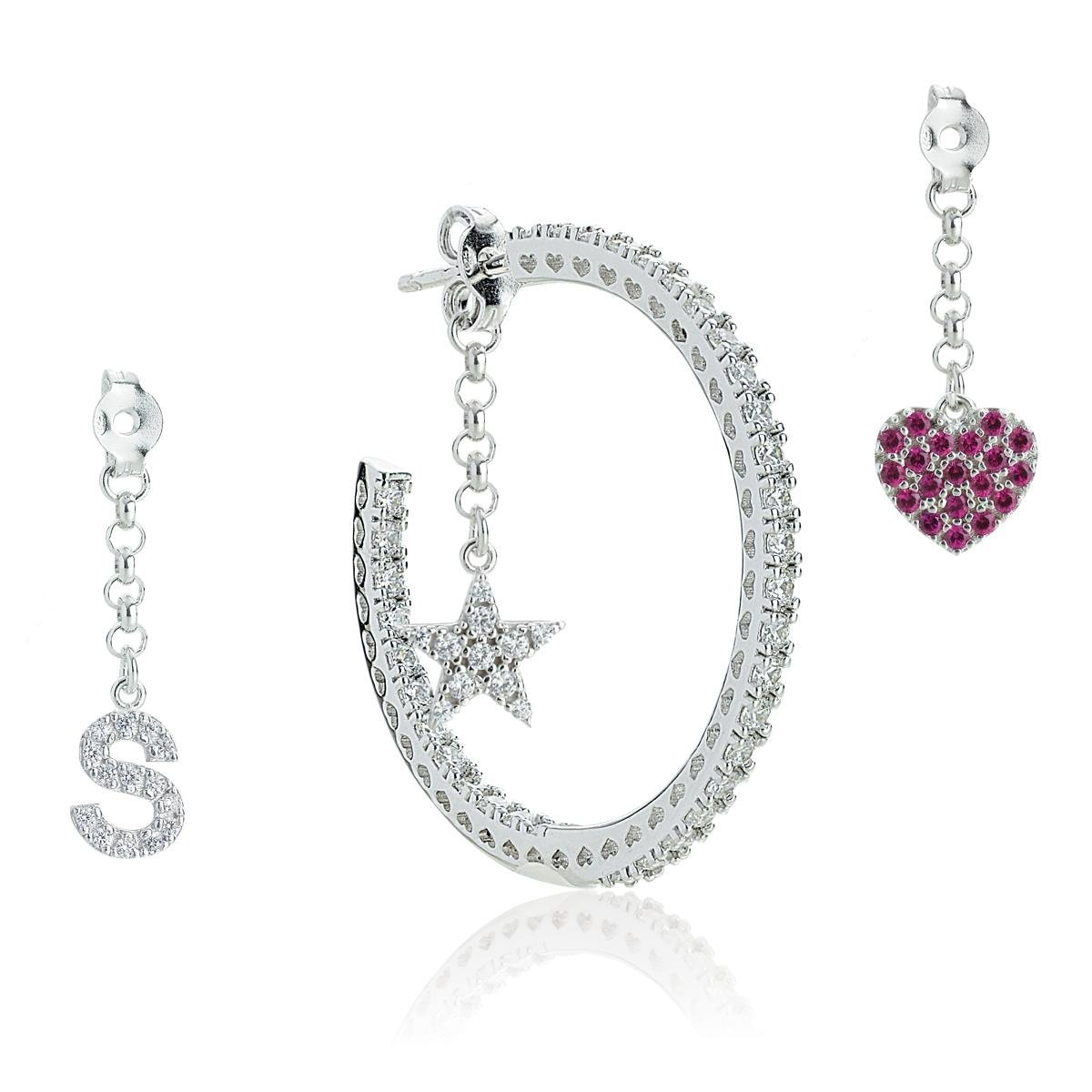 Orecchini Stella e Cuore