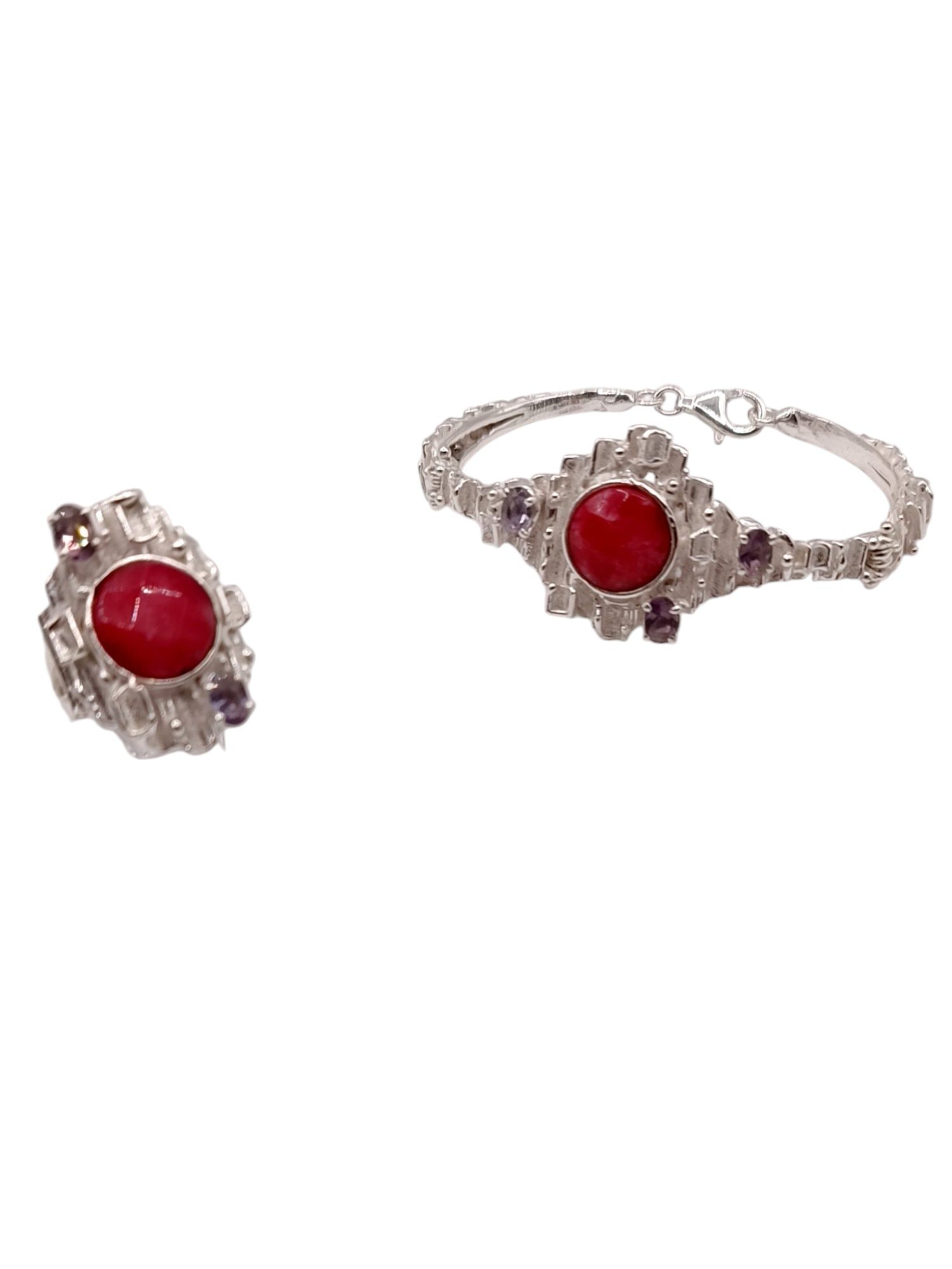 Bracciale Mosaico rosso