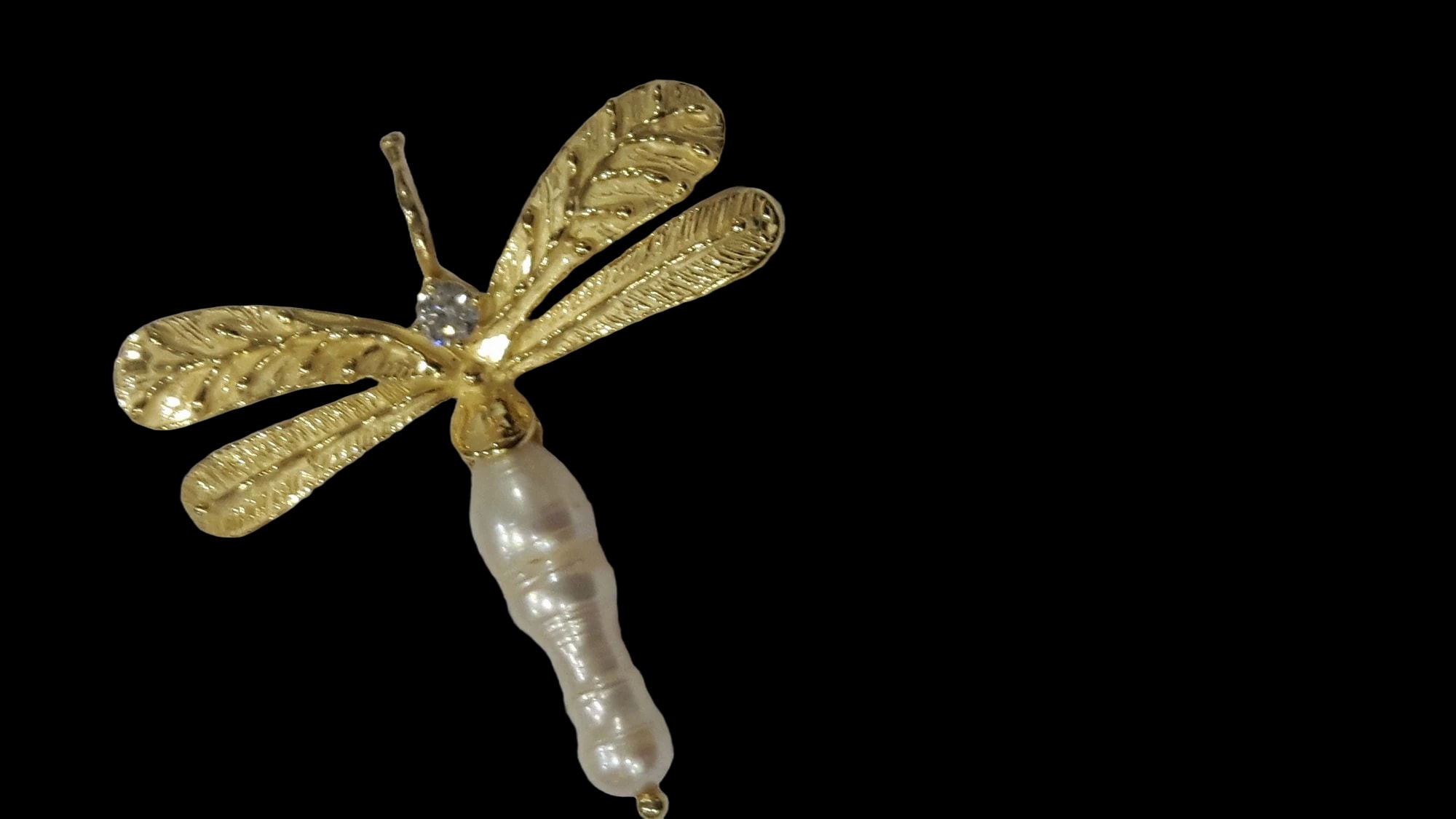 Pendente Libellula dorata