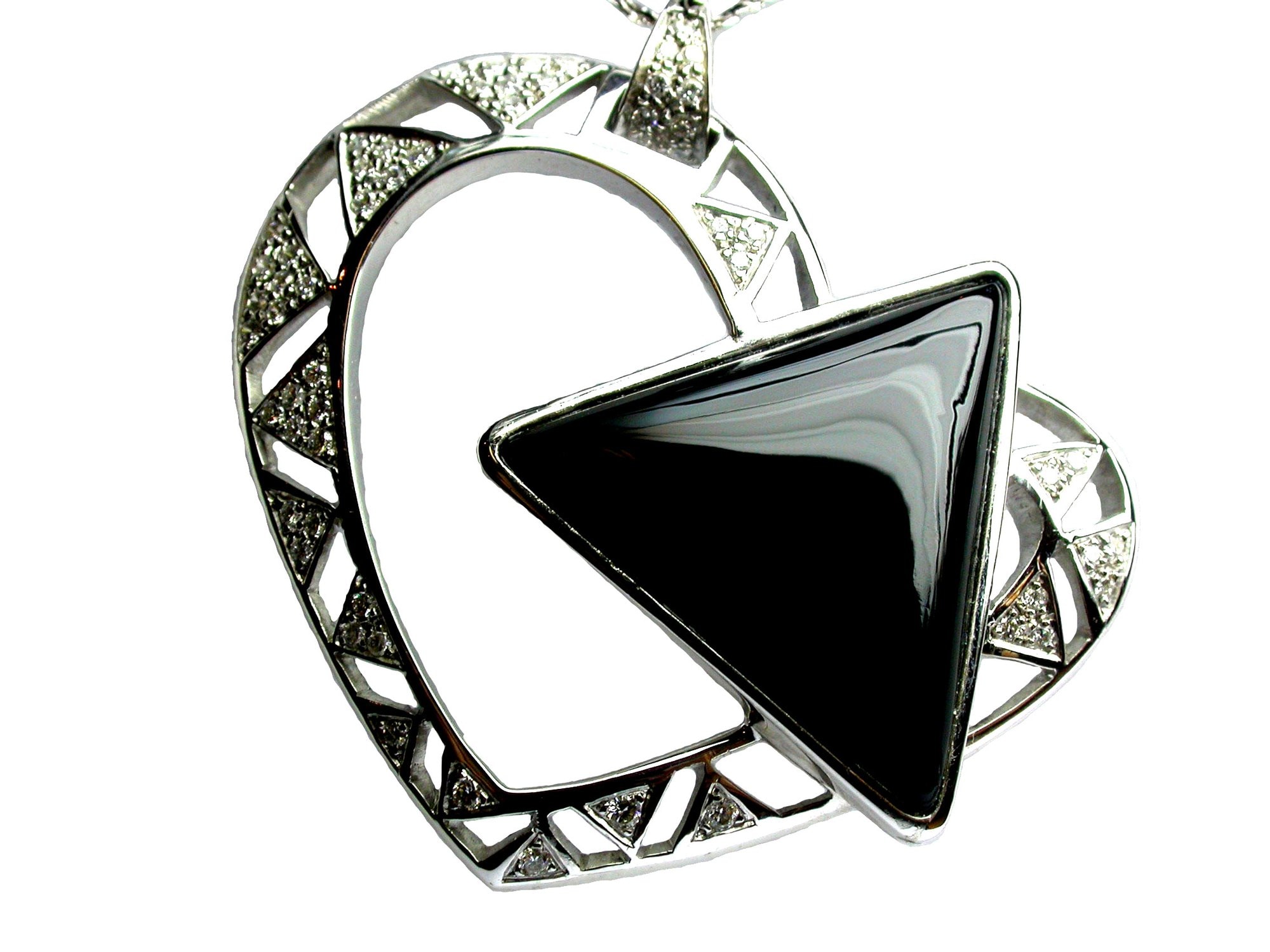 Pendente Cuore e Triangolo