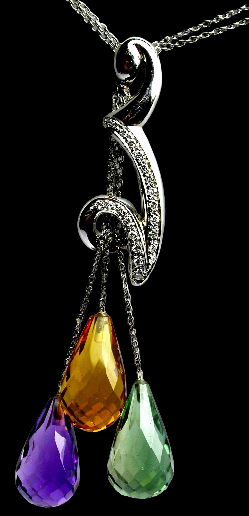 Pendente Tre Briolette