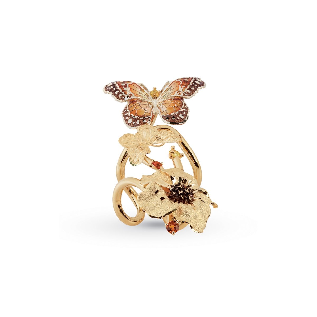 Anello Farfalla Smaltata