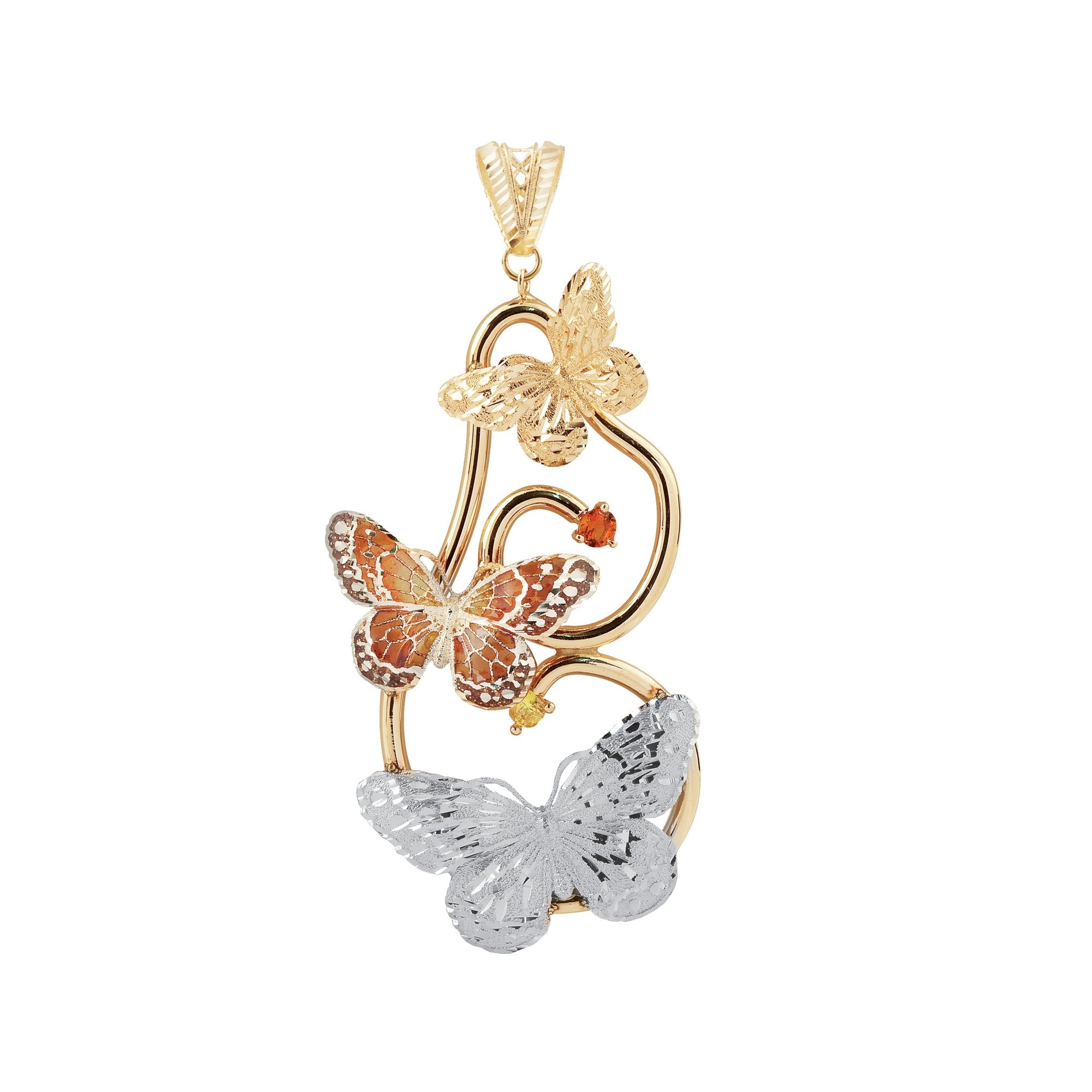 Pendente Tre Farfalle