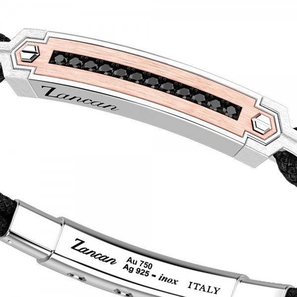Bracciale Cordino oro rosa, Zancan — foto 2