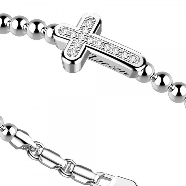 Bracciale Croce pavé, Zancan — foto 2